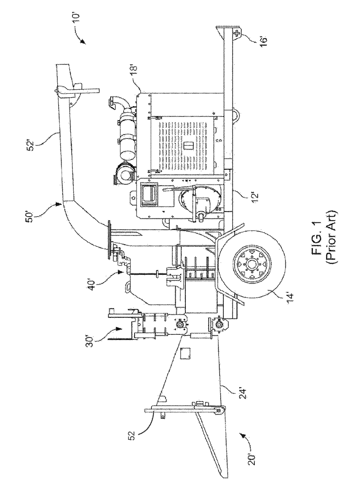 Safety and control device, system, and method thereof for a waste processing system