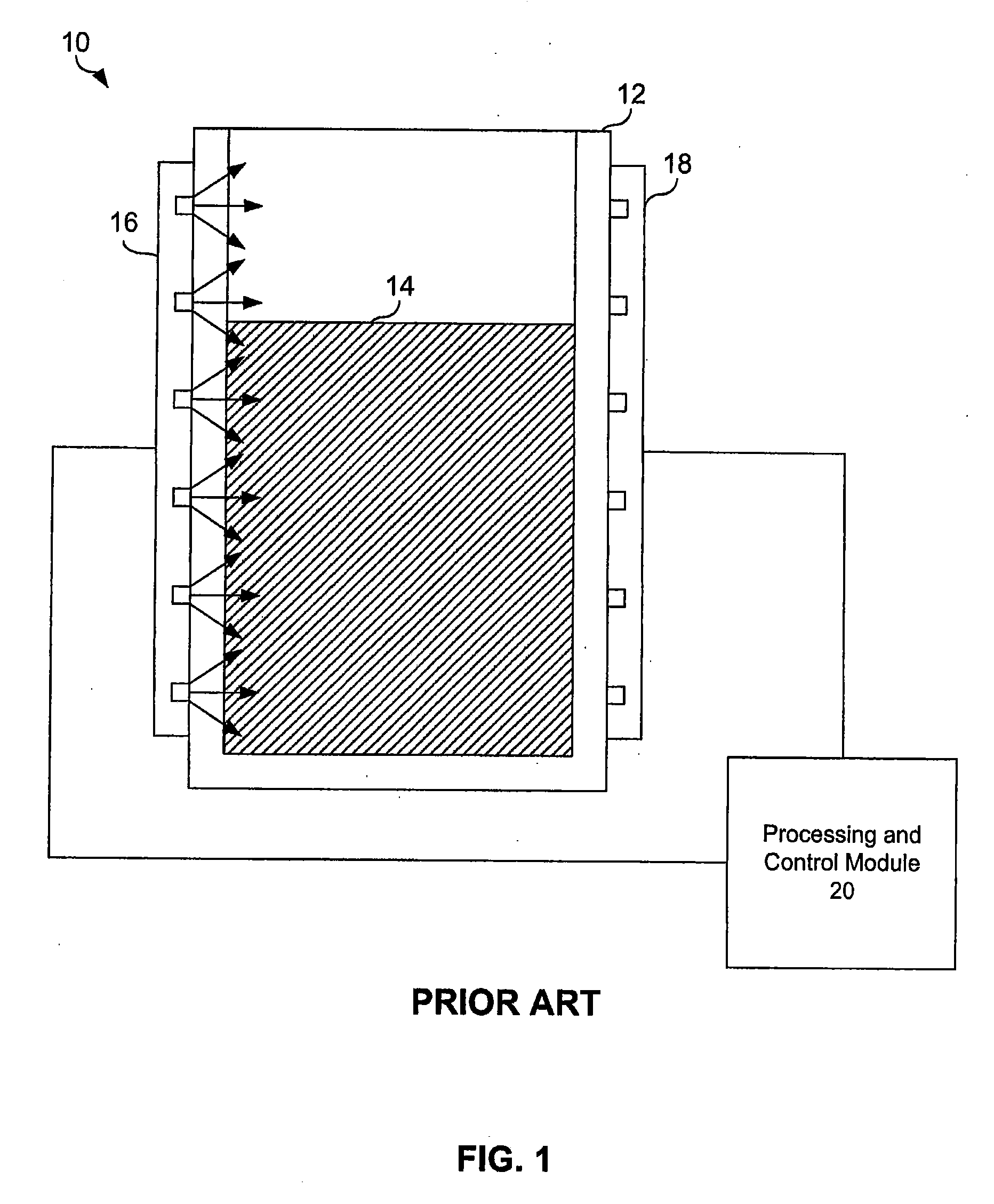 Single light source uniform parallel light curtain