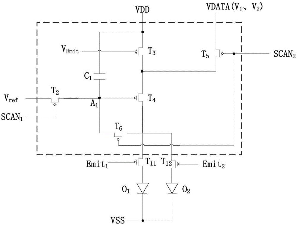 Pixel circuit, driving method and display panel