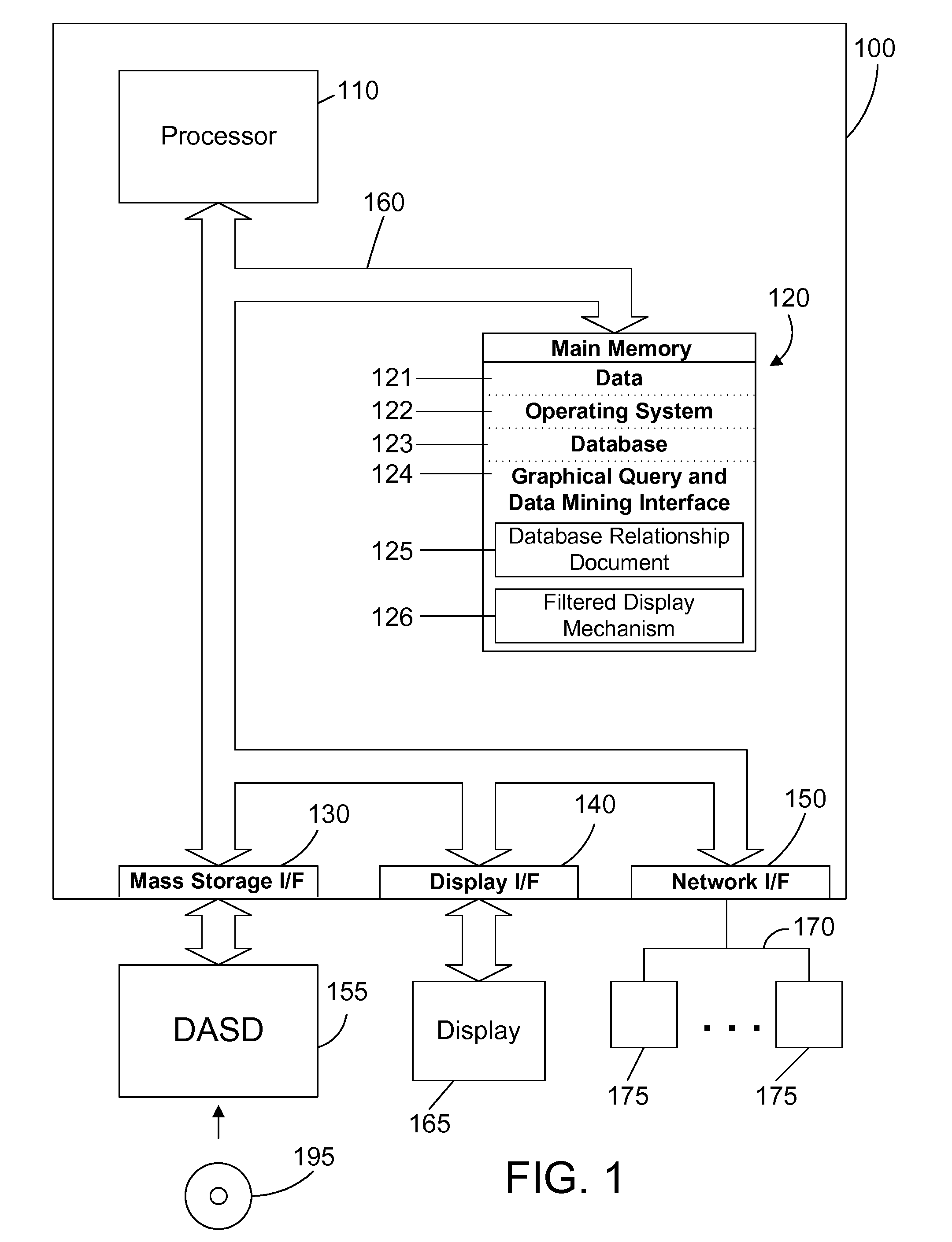 Dynamic graphical database query interface