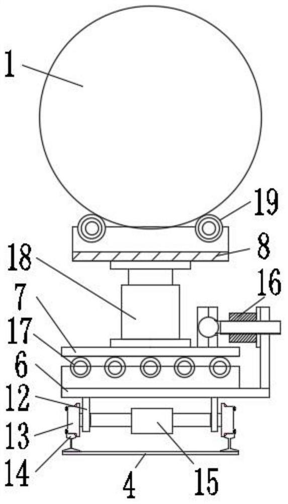 A large pump automatic docking device