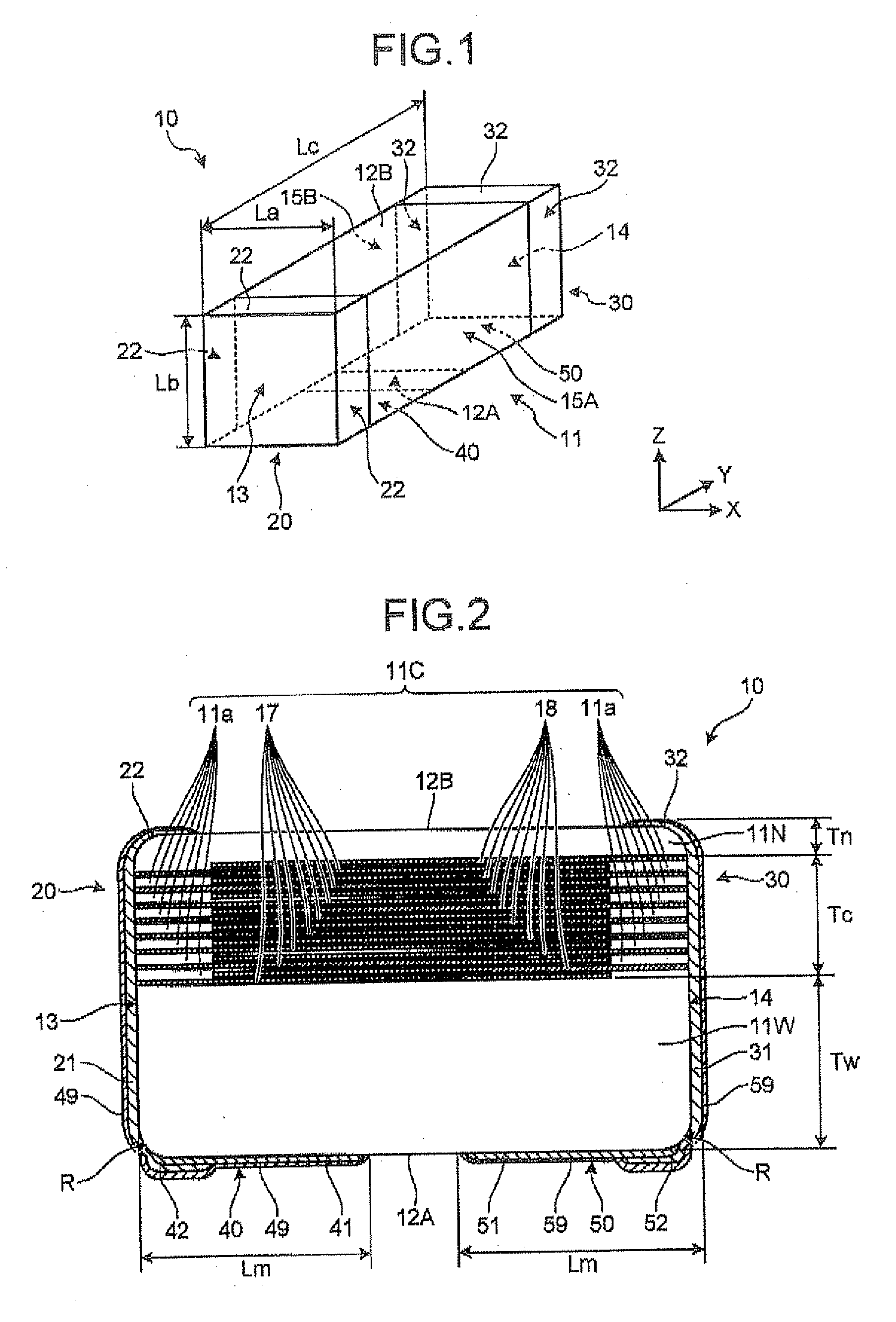 Multilayer capacitor and method for manufacturing the same