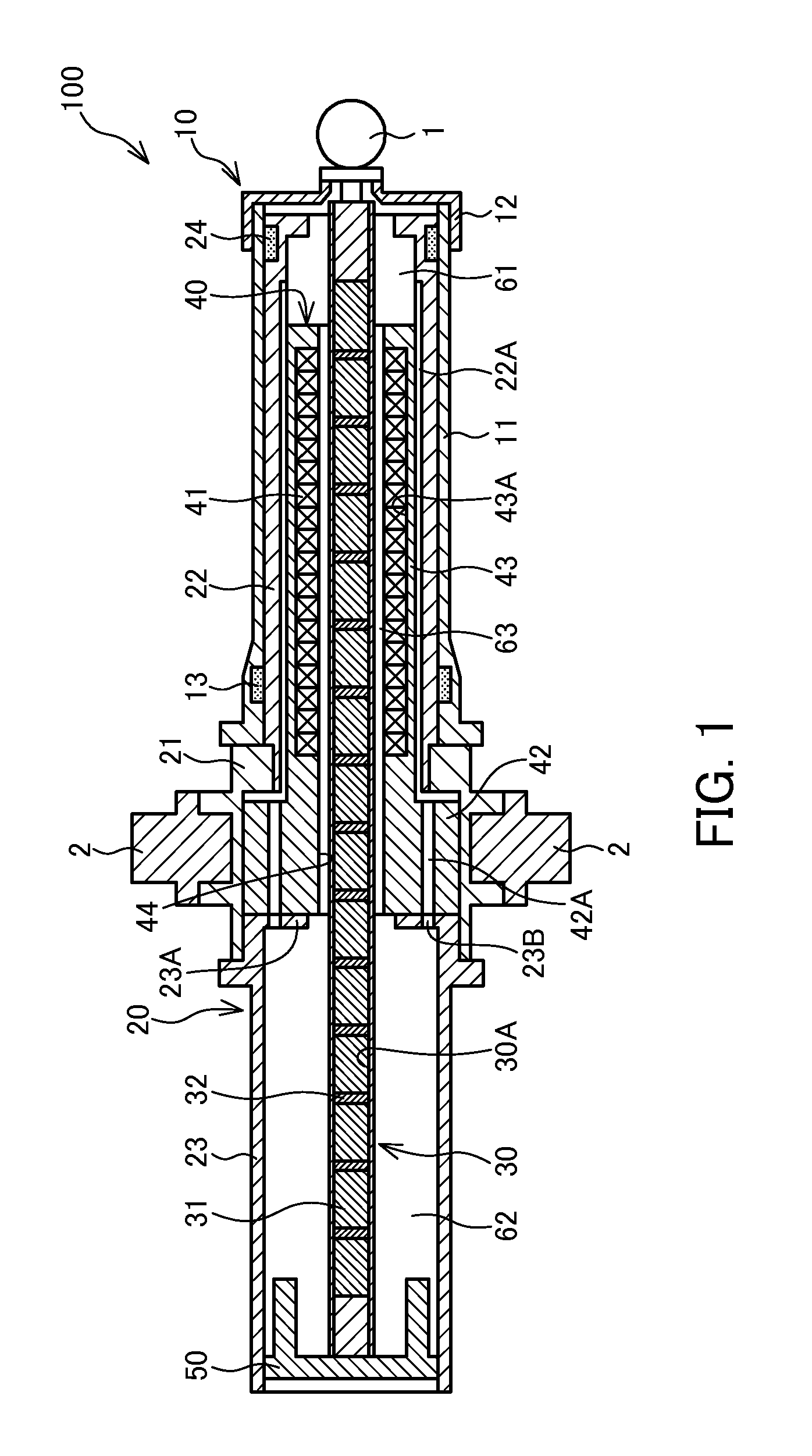 Linear actuator and groove fashioning method for linear actuator