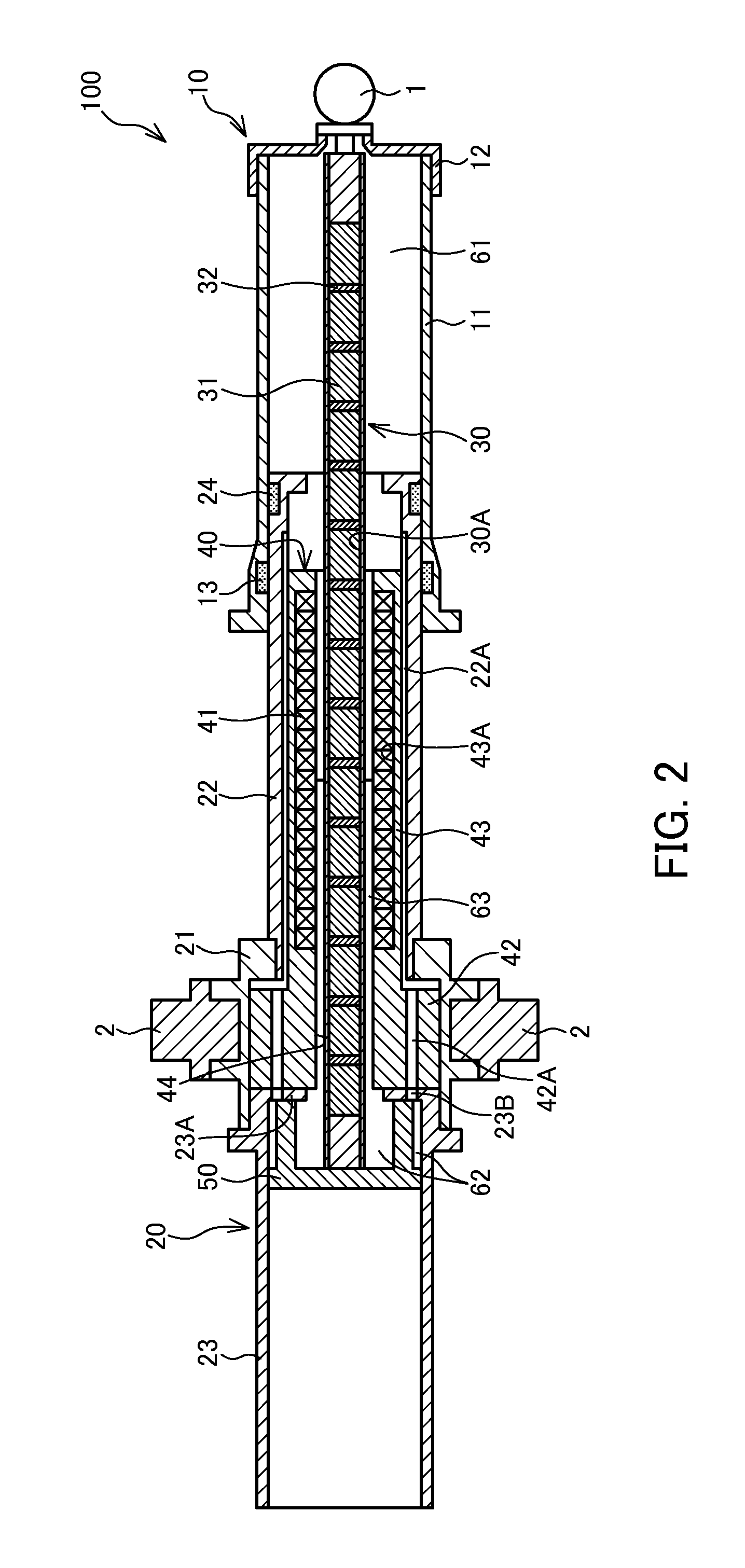 Linear actuator and groove fashioning method for linear actuator