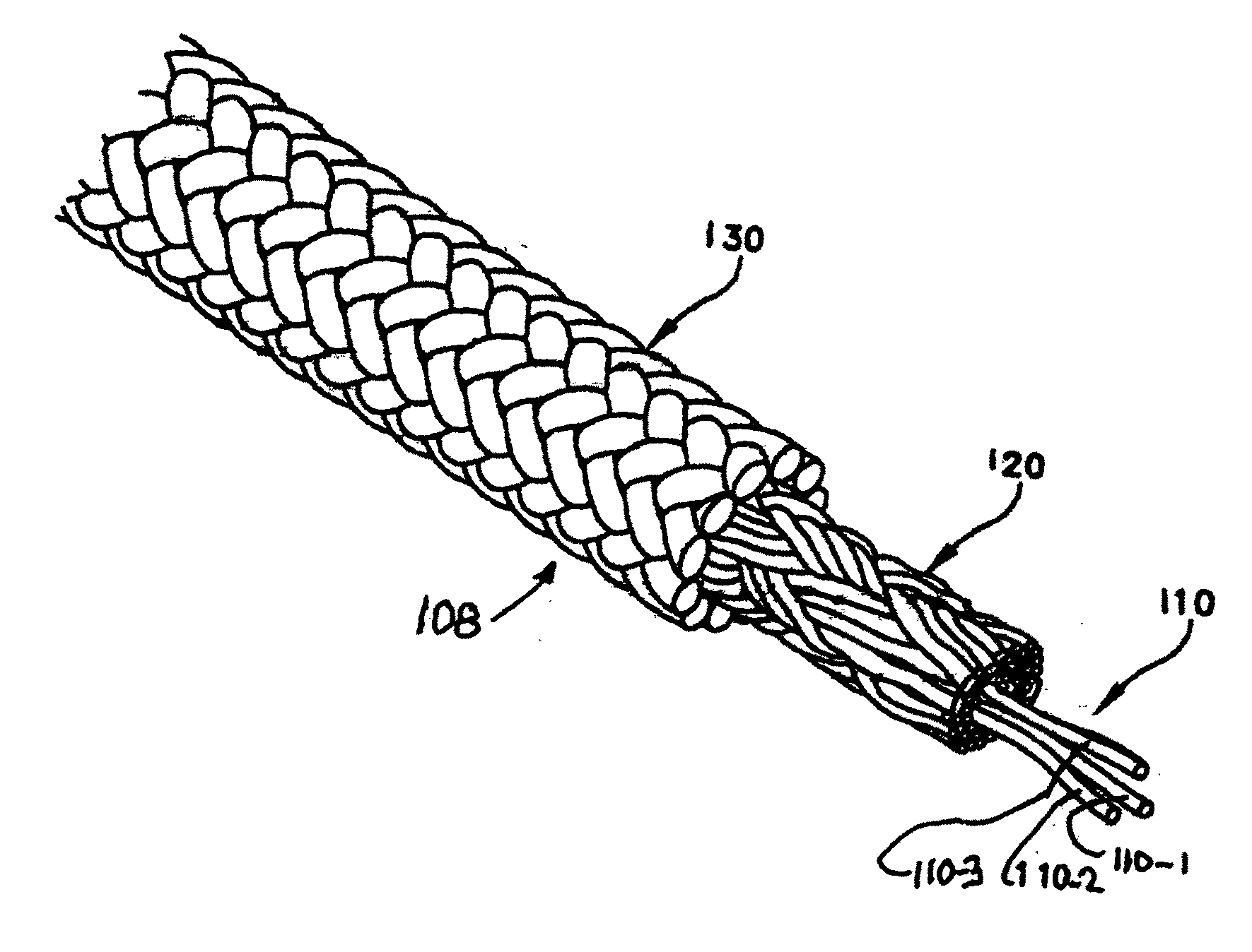 Arborist's climbing rope