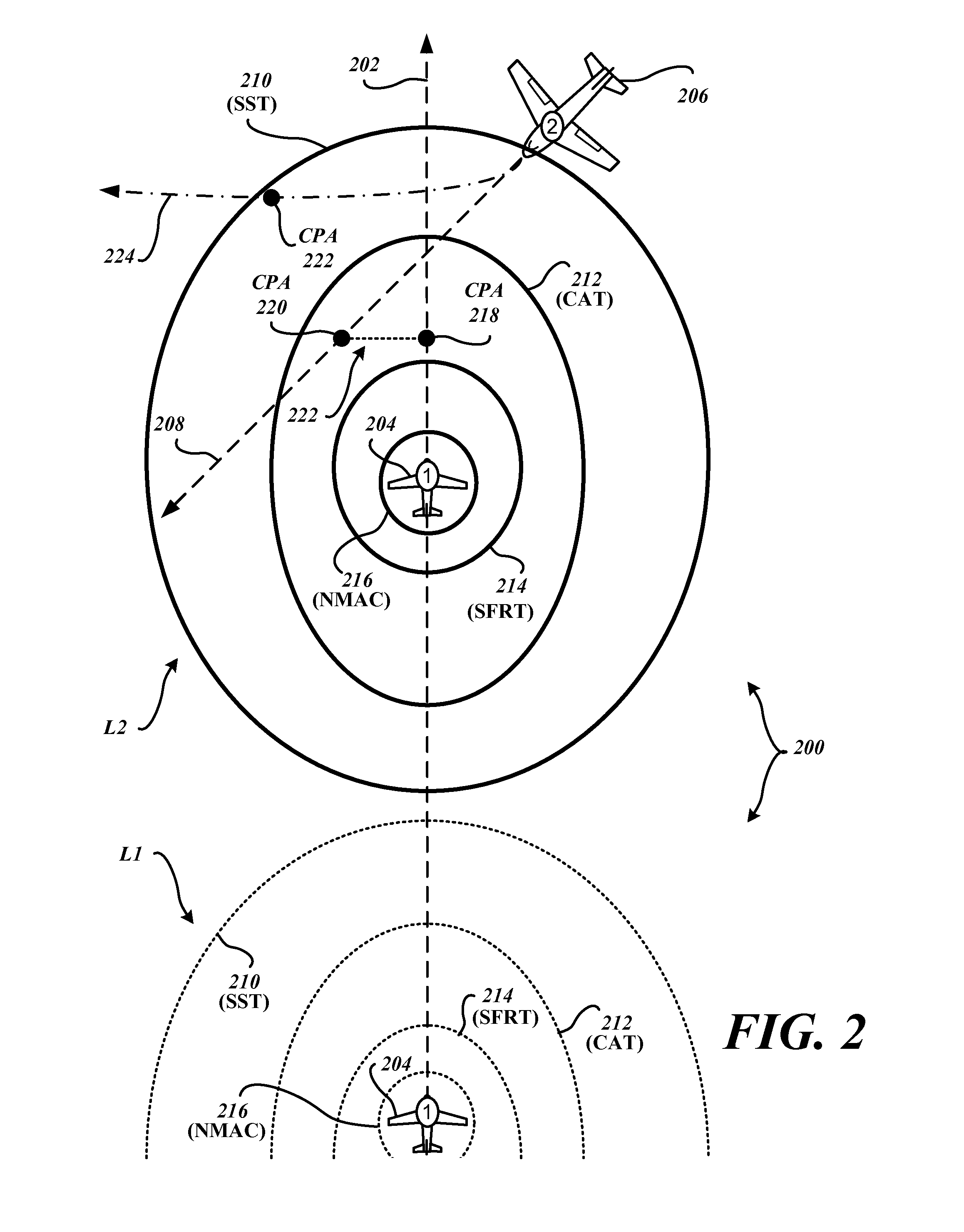 Systems and methods for unmanned aircraft system collision avoidance