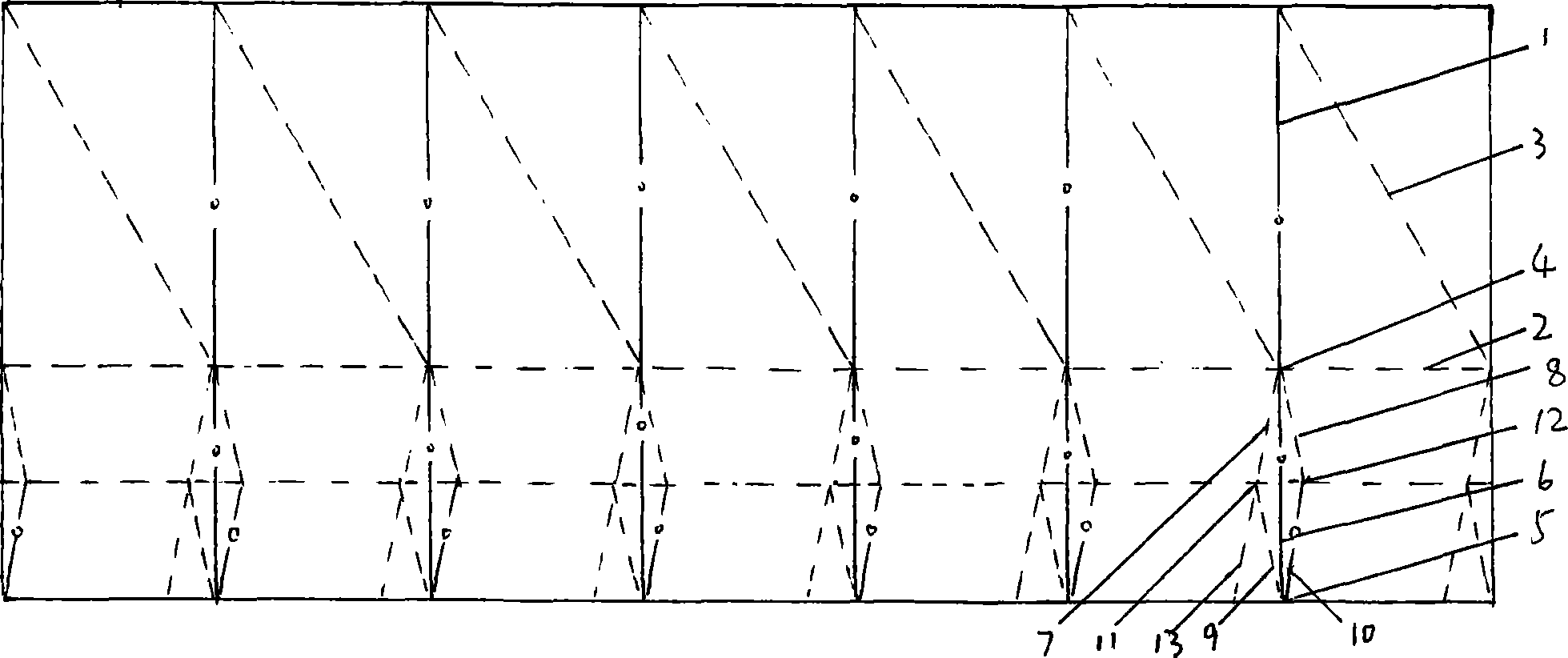 Method for folding hexagonal box with small opening