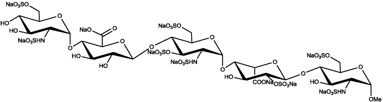 Preparation method of fondaparin sodium intermediate