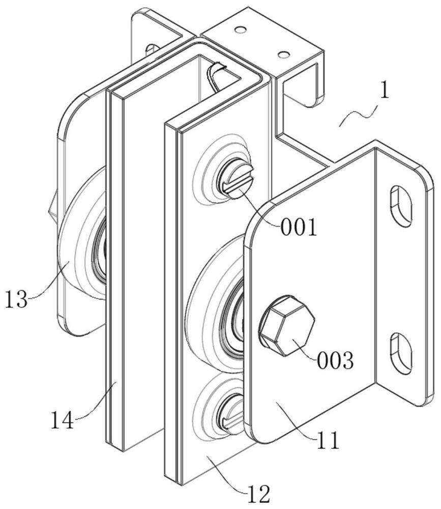 Equipment mold for special elevator parts and machining method