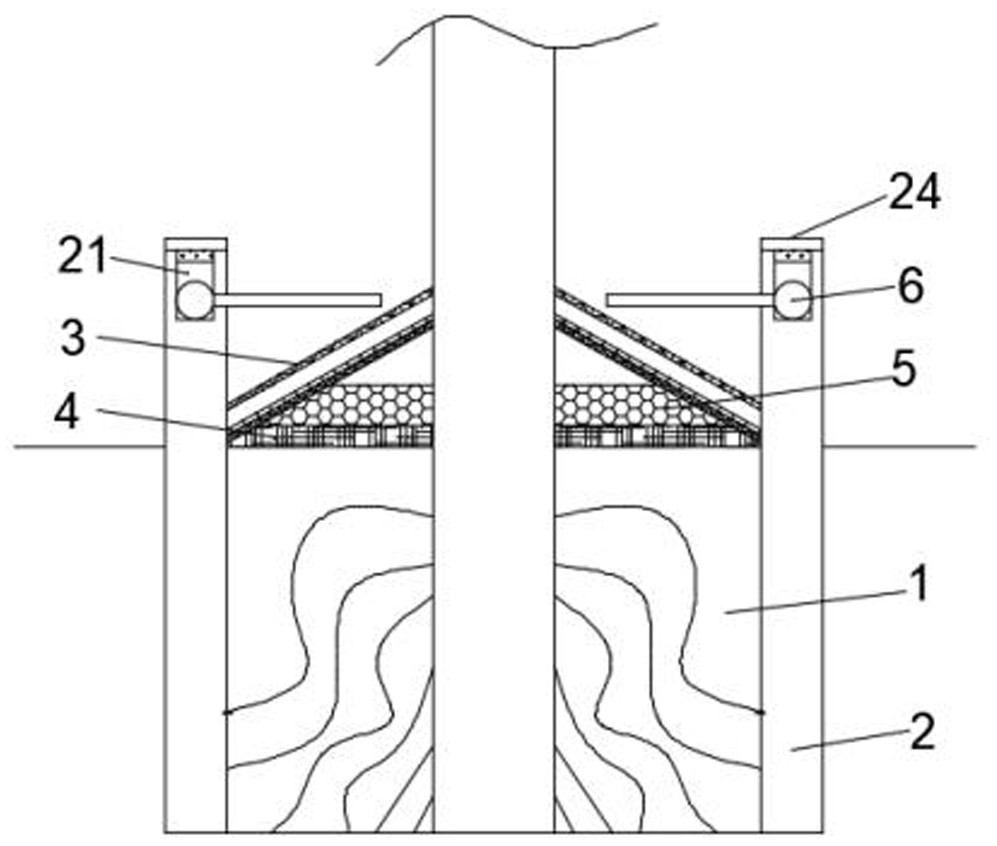 Long-acting fertilization method for carya illinoensis