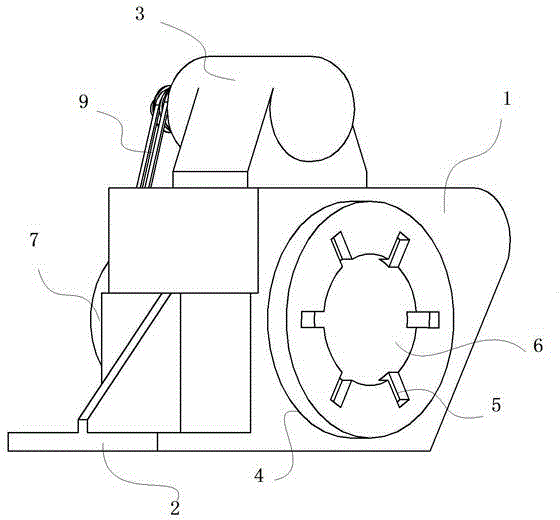 Whirlwind milling device