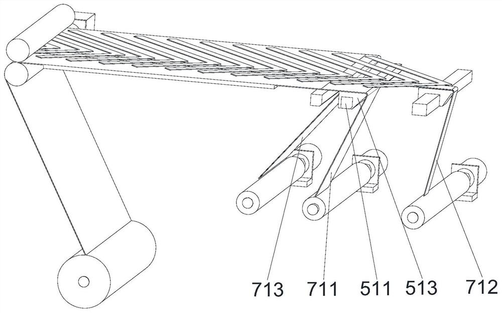 Feeding mechanism and feeding method of double-faced adhesive tape attaching machine for touch screen