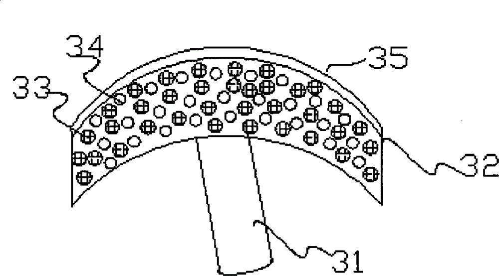 Cleaning device for insulator