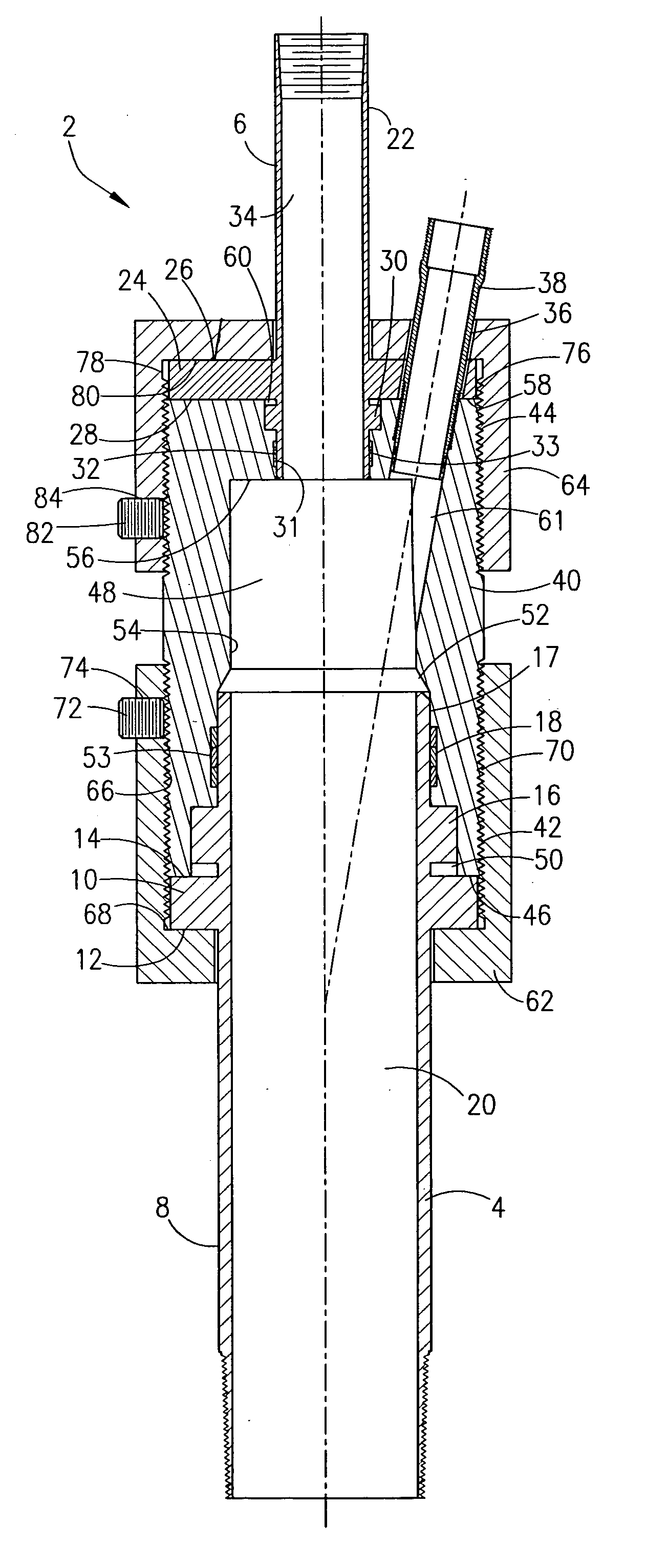 Side entry apparatus and method