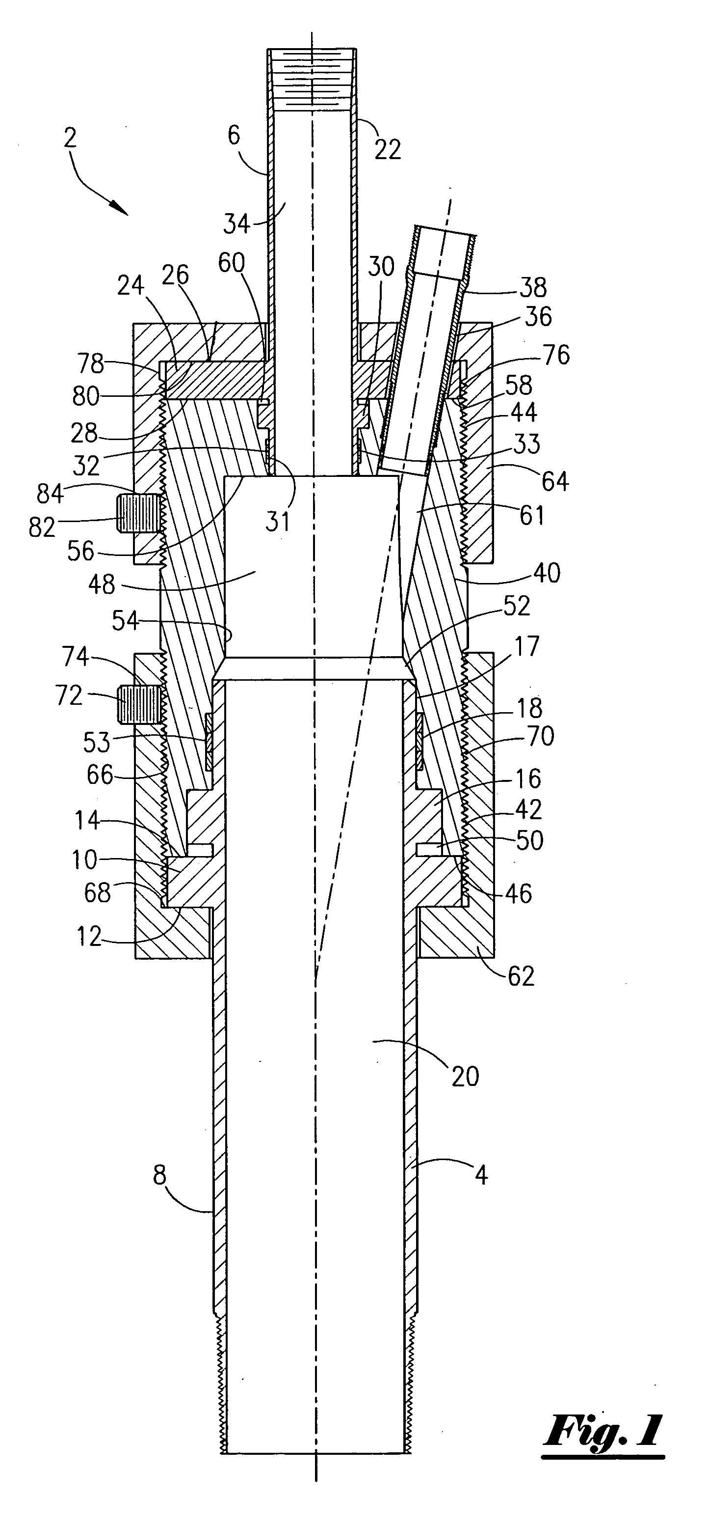 Side entry apparatus and method