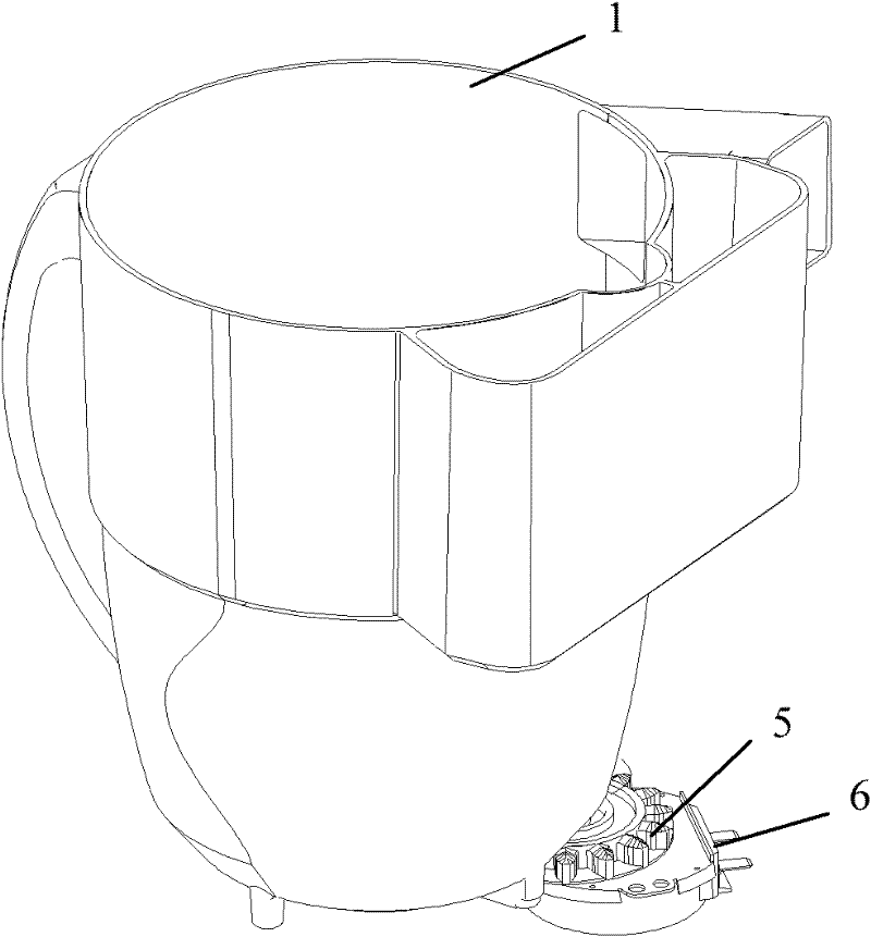 Compressing device of dust collecting barrel and control method thereof
