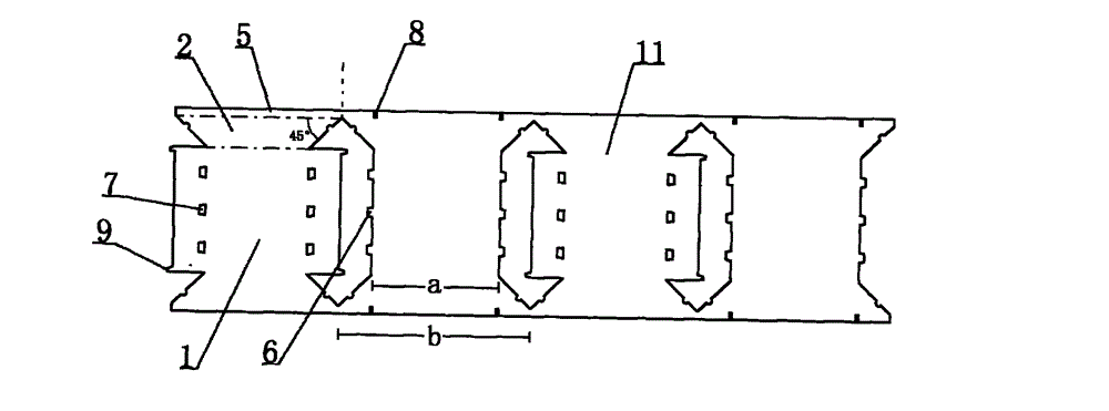 Co-plate flange air valve body and manufacturing method thereof