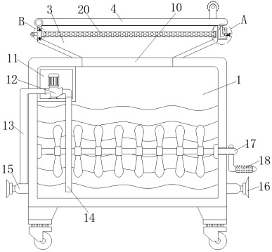 Adaptive farmland water-saving irrigation system