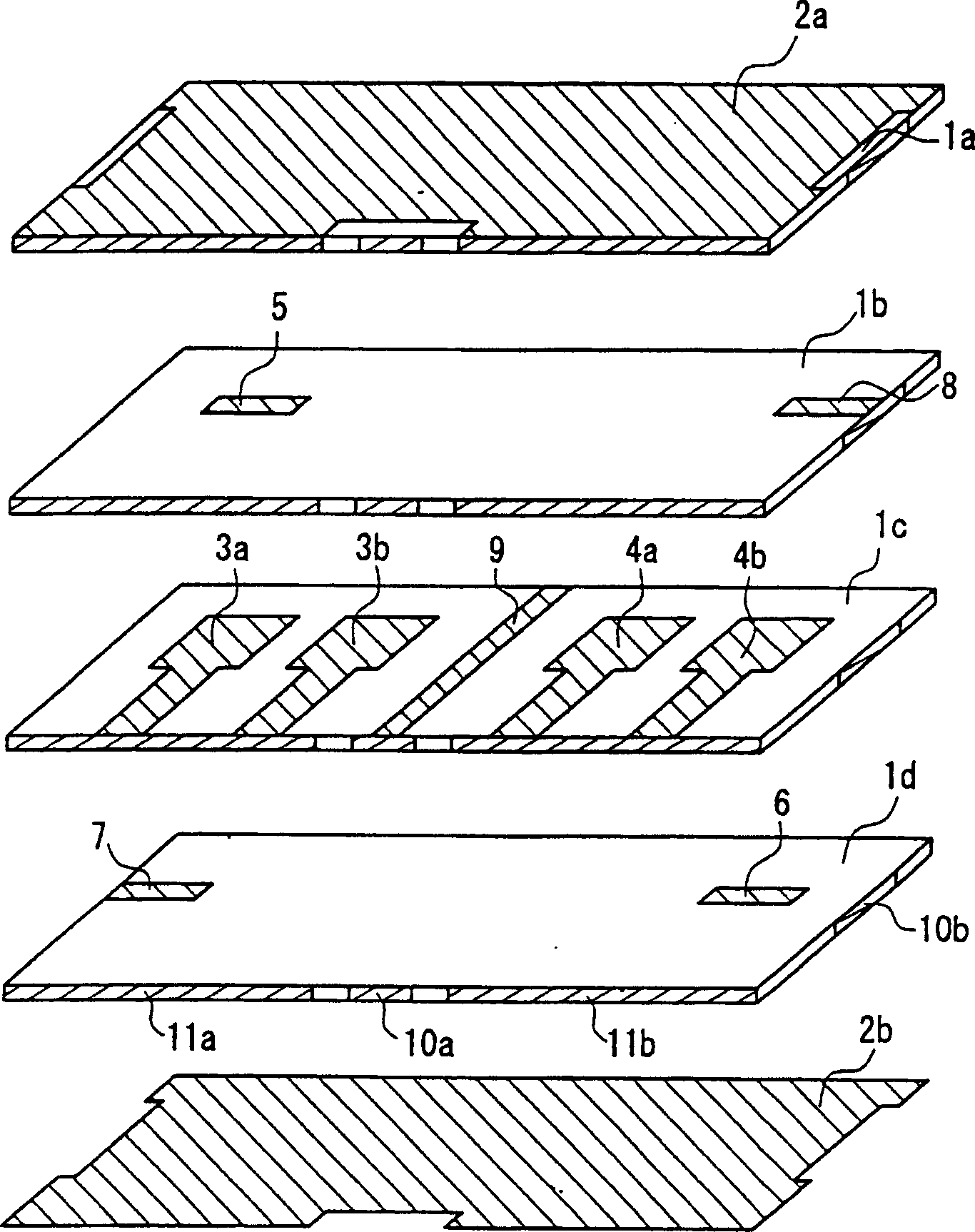 Duplexer and lamination type high frequency device using said duplexer and communication equipment