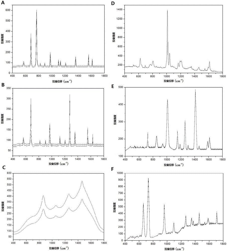 Quick identifying method for positive and negative food-borne pathogenic bacteria