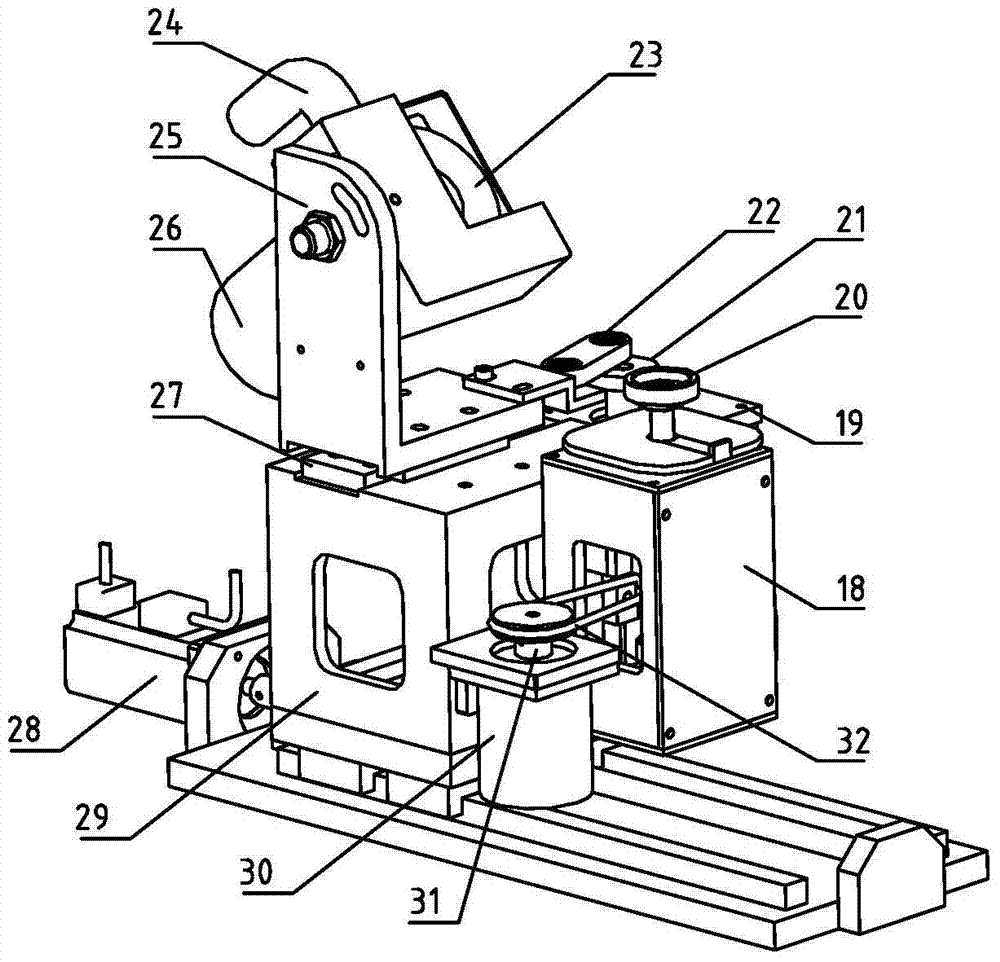 Automatic ultrasonic truing processing machine for wire-drawing die and processing method