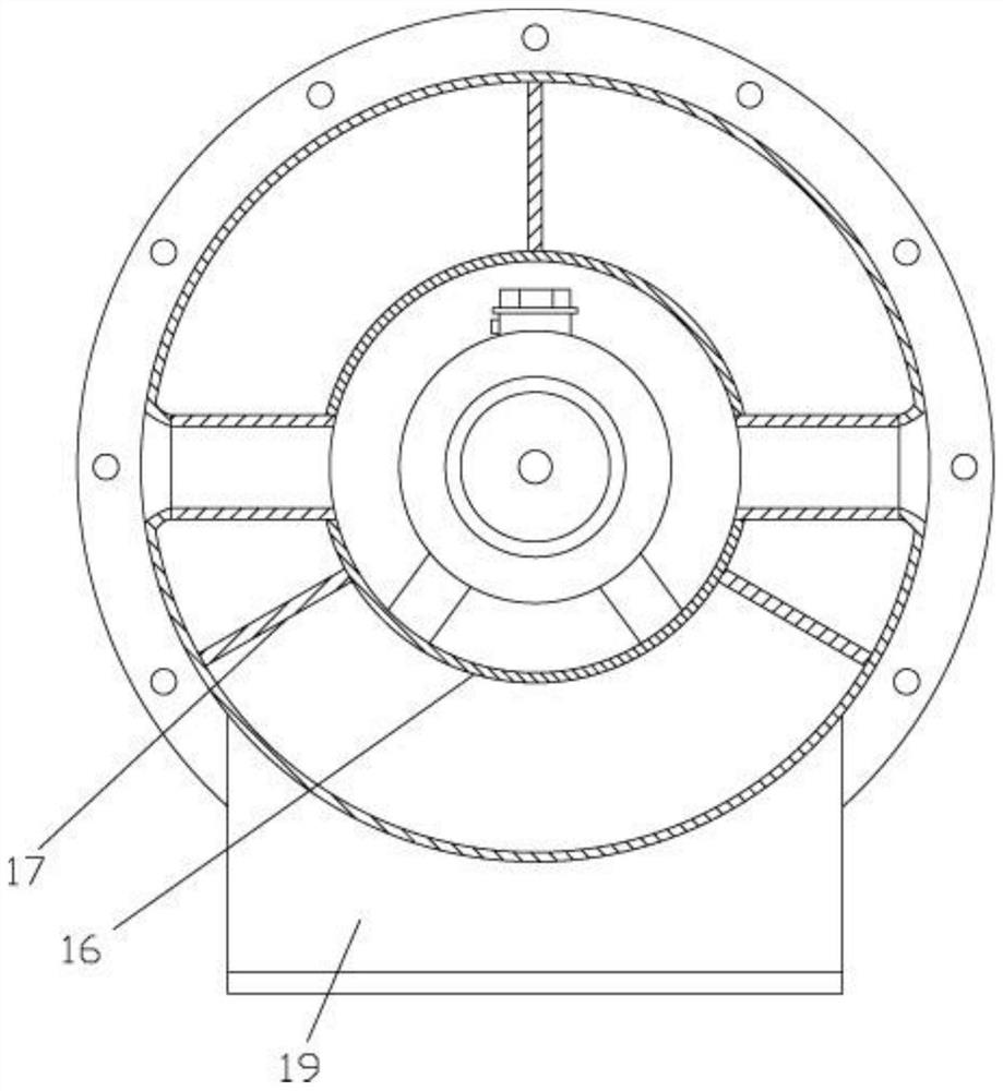 An explosion-proof blower with a detachable connection