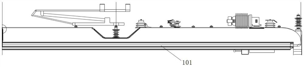 Roof deflector, rail vehicle and roof deflector installation method