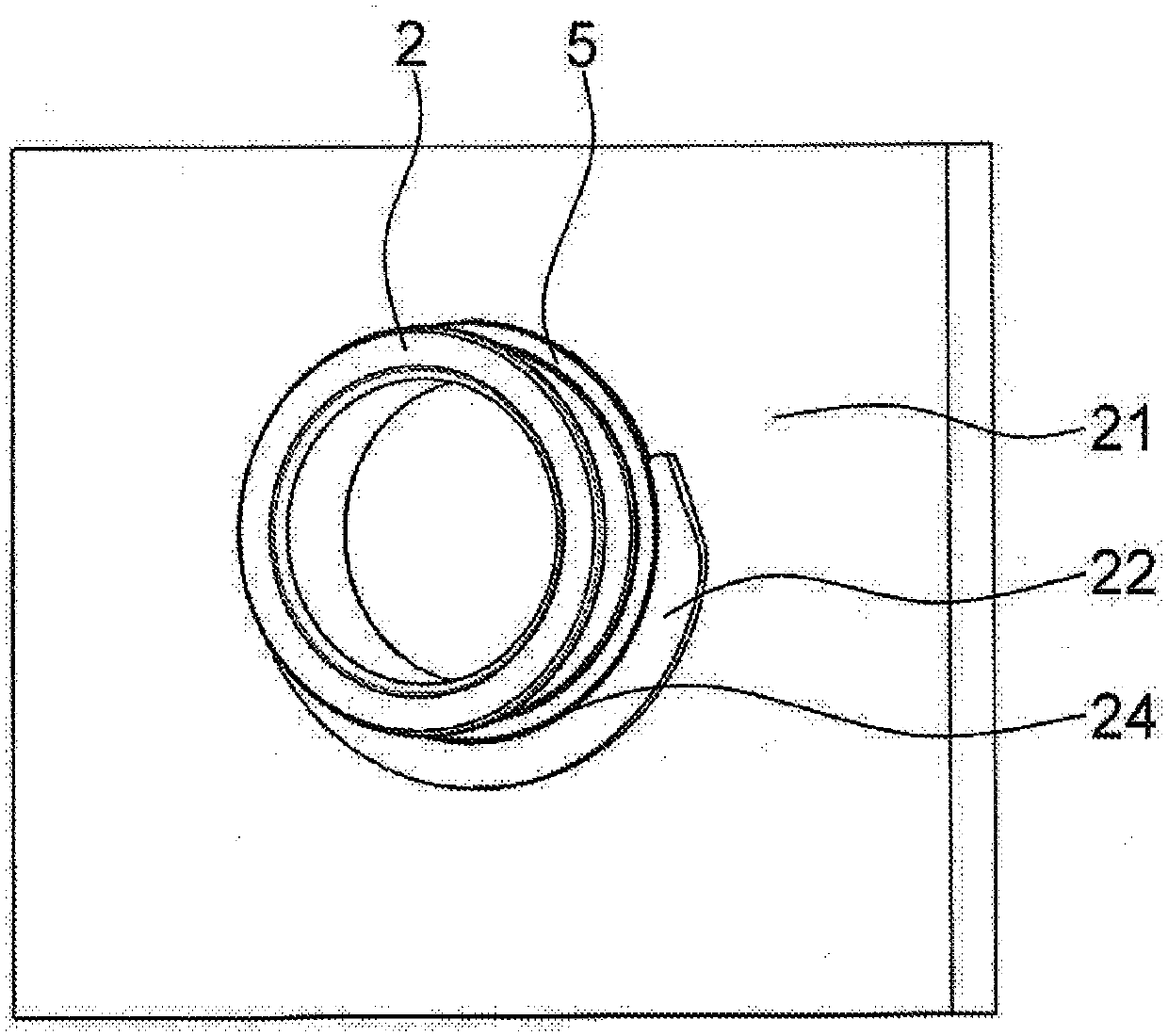 Method and device for producing an angular contact roller bearing
