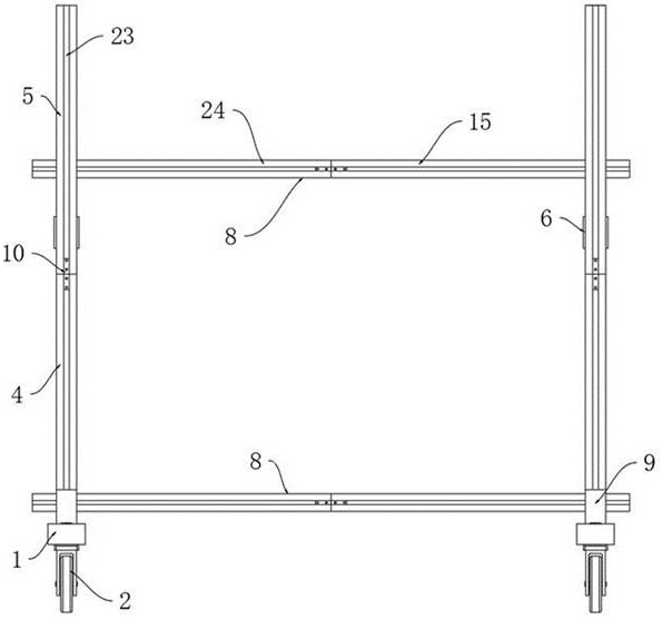 Detachable plate carrying device and assembling method thereof