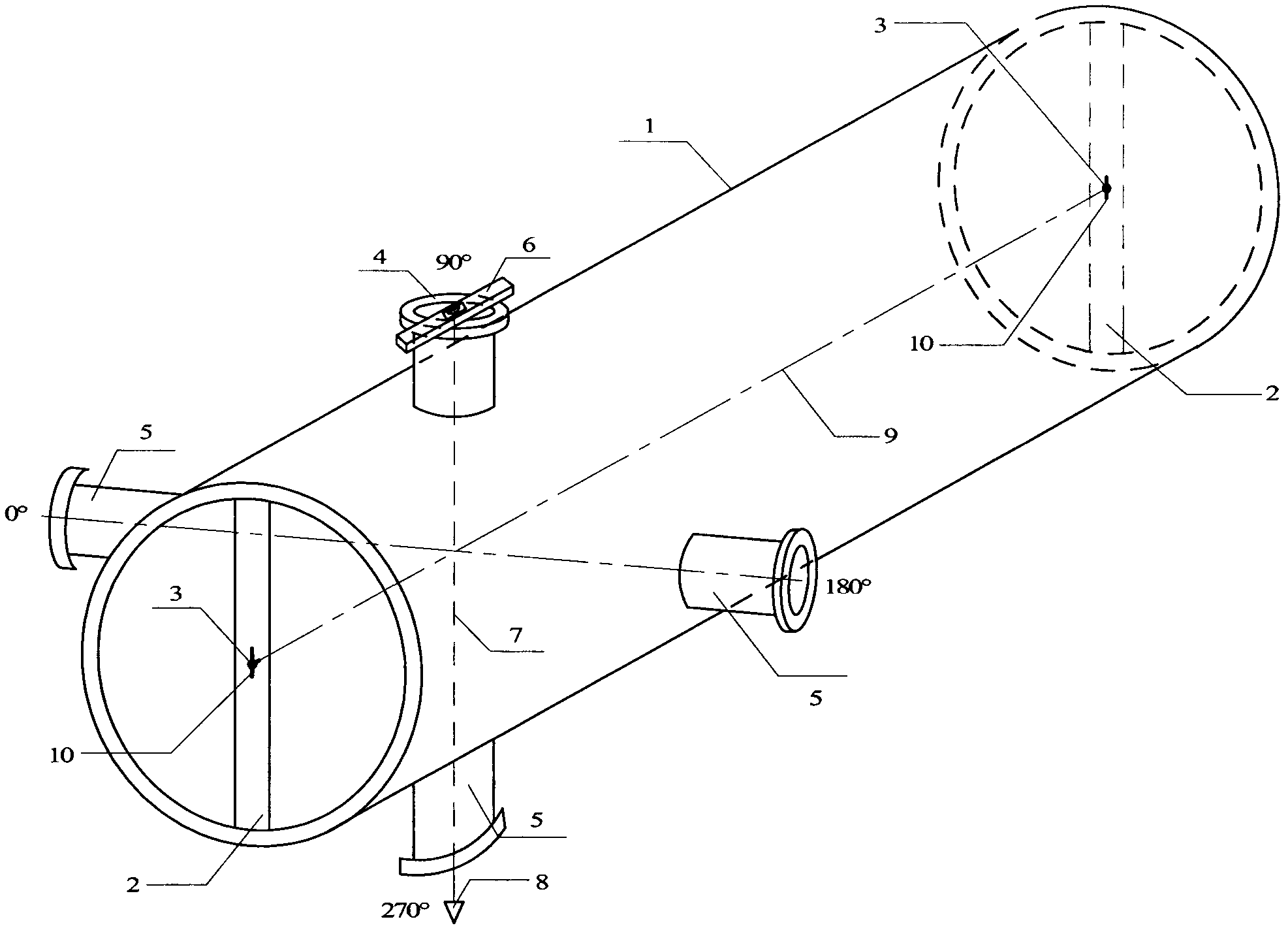 Method for assembling and detecting barrel connecting pipe