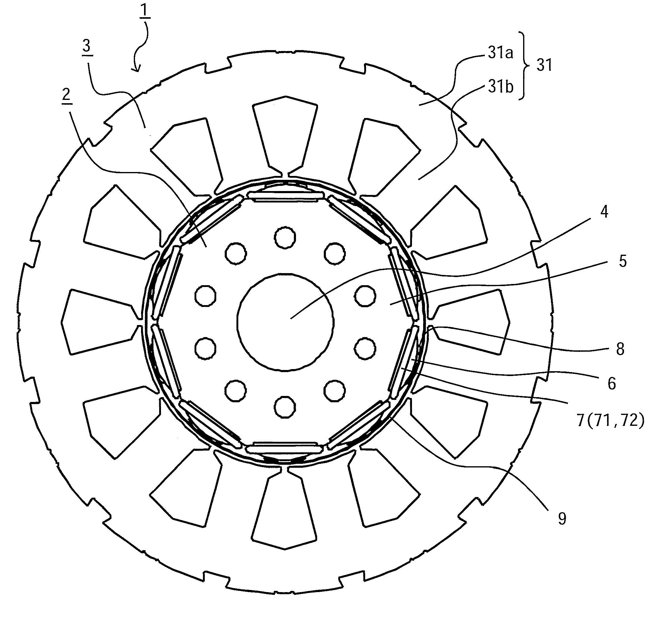 Rotor of permanent magnet rotary machine and manufacturing method of rotor
