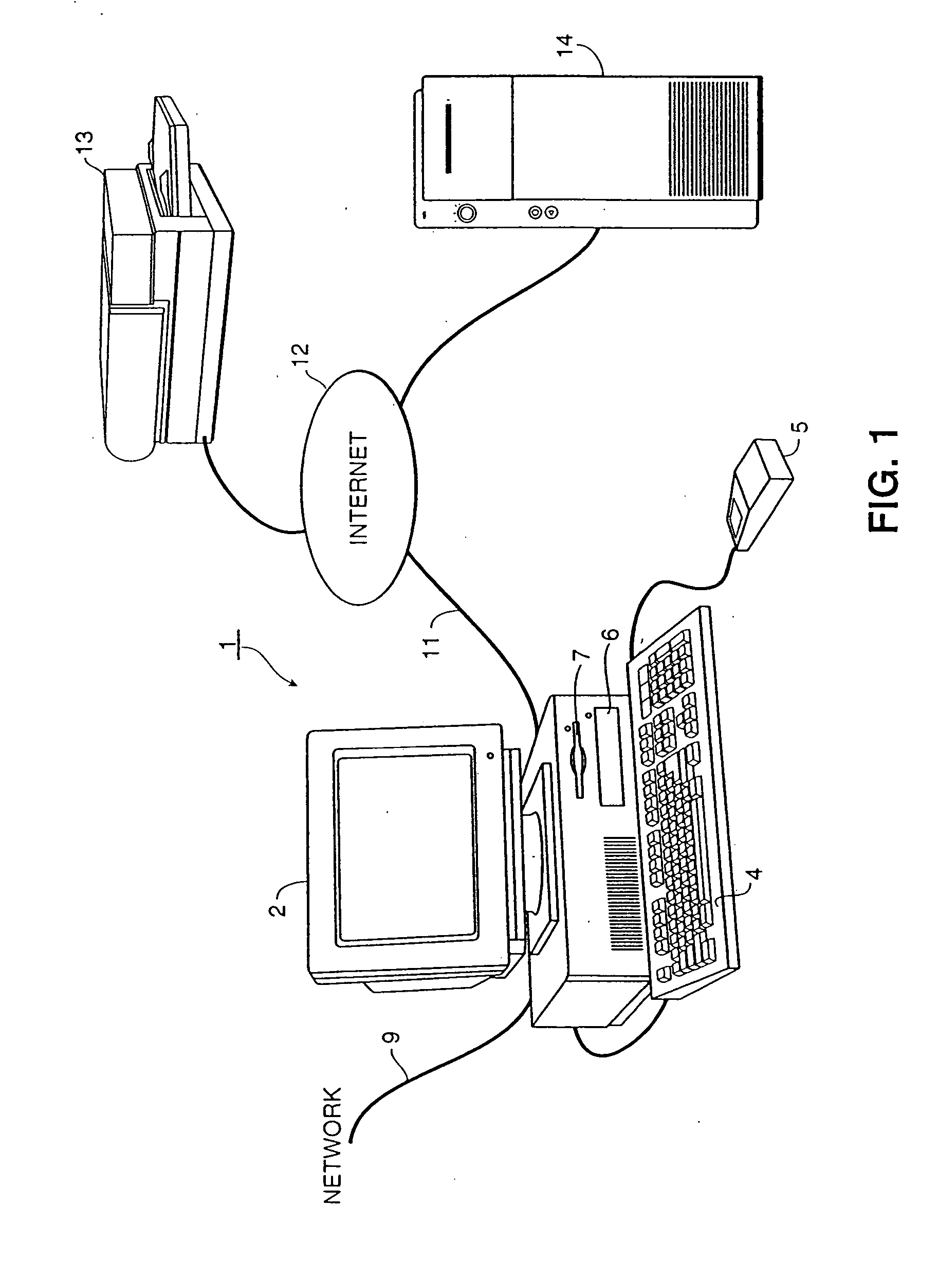 System for retrieving and printing network documents