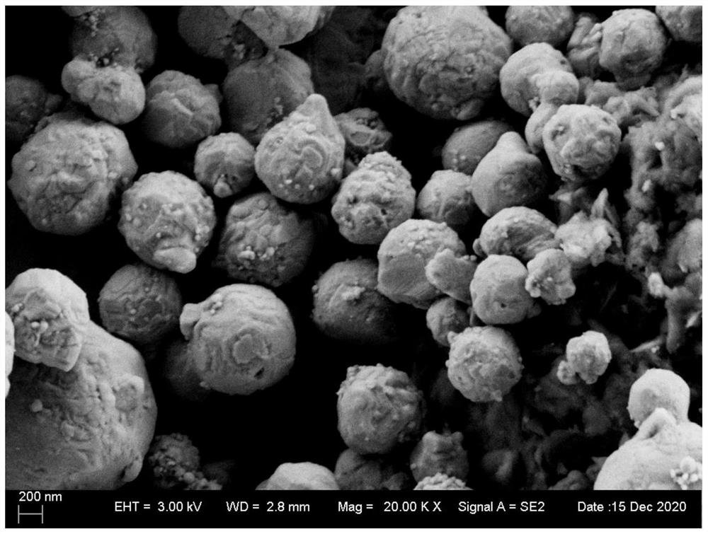 A low-temperature sintered shell-type tin-bismuth alloy powder and its preparation method and application