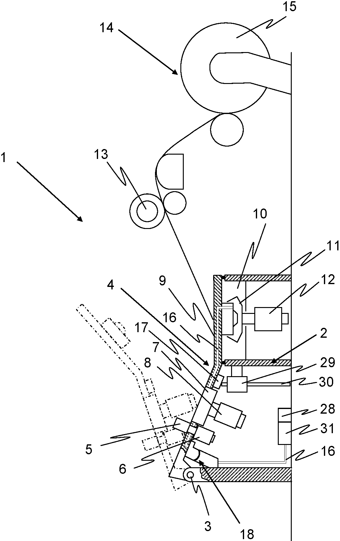 Open type spinning device having coupling device used for supply conduit