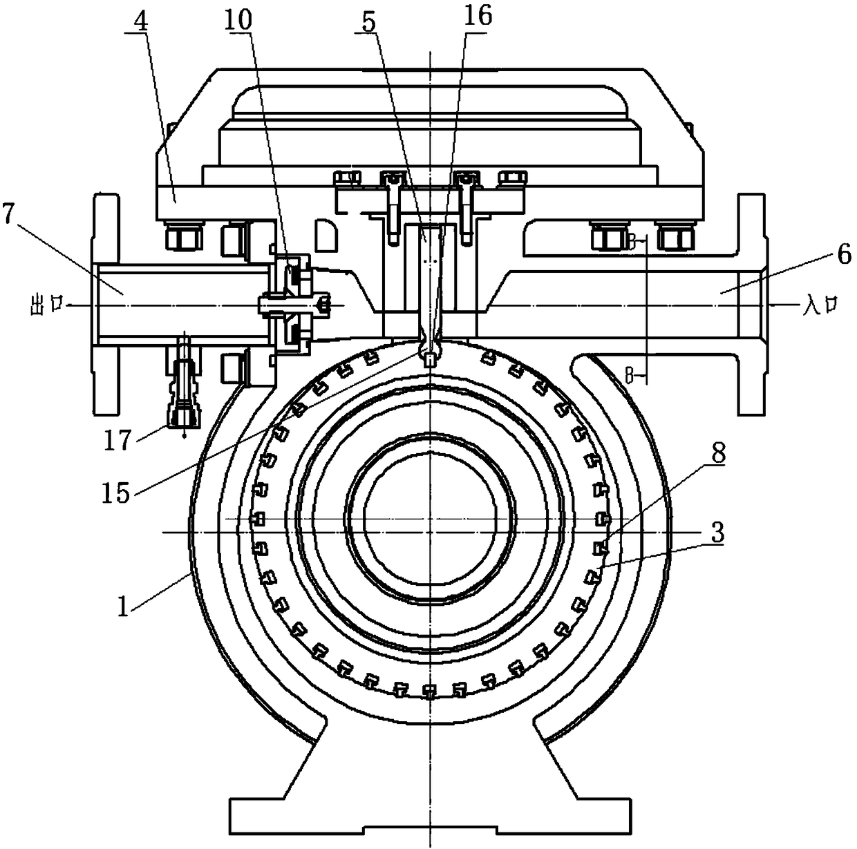 An eccentric rotary swing compressor multiphase oil and gas mixing and conveying device