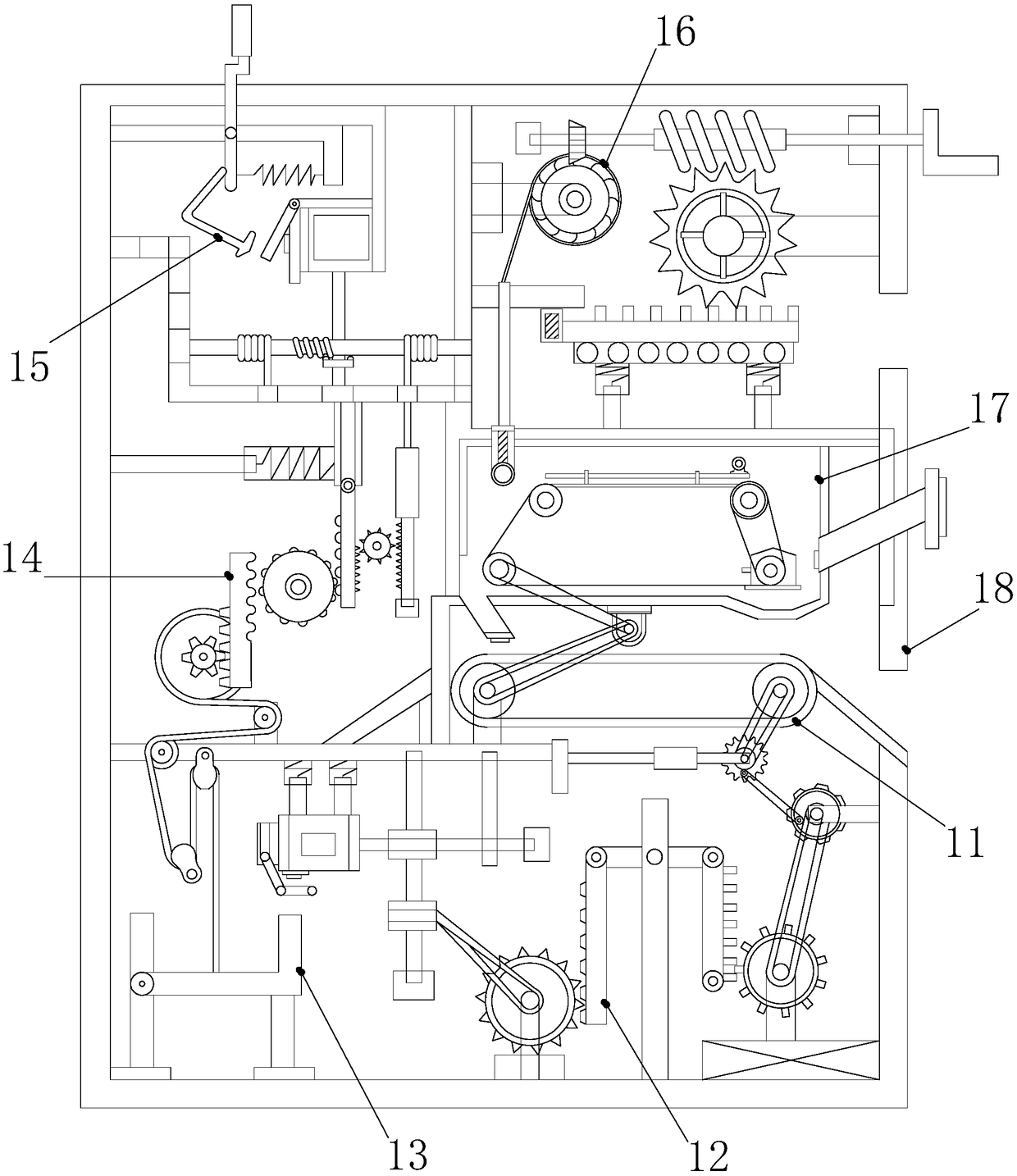 Municipal sludge treatment device