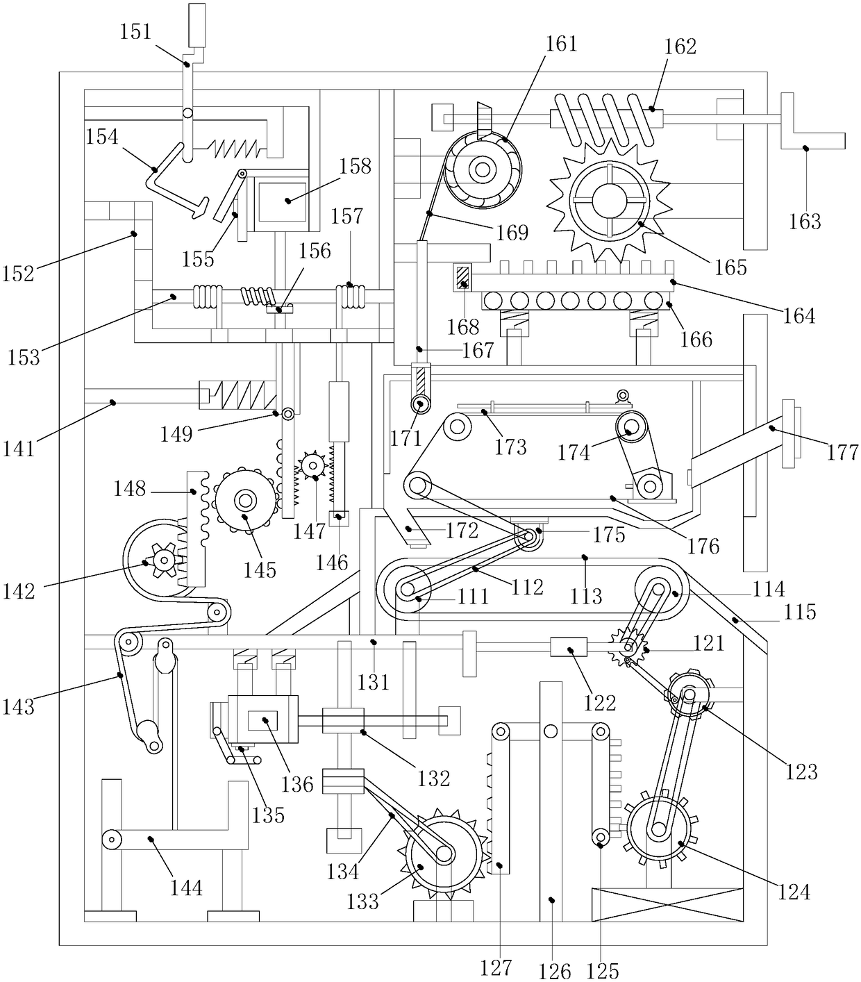 Municipal sludge treatment device