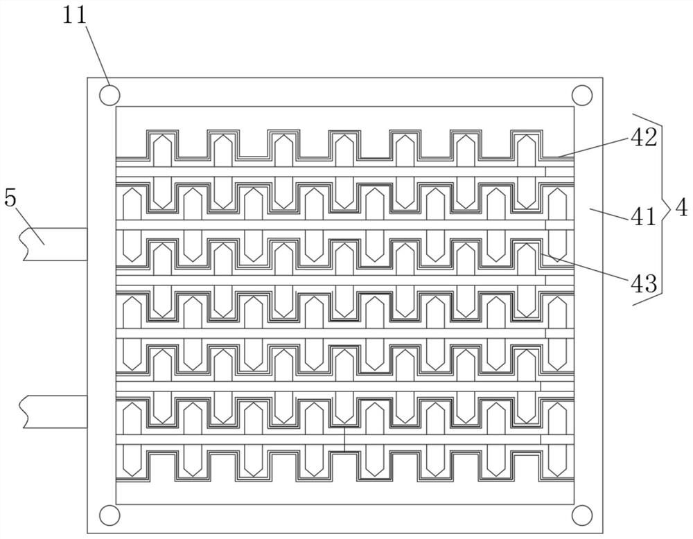 A purification and antivirus system for central air-conditioning air inlet and return air outlet