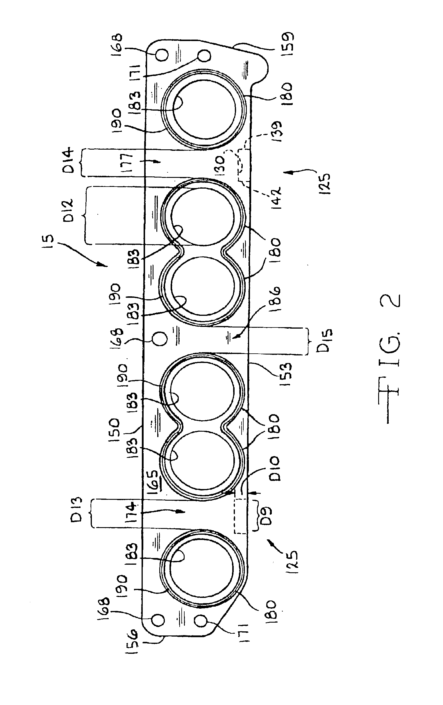 Mounting system for an air intake manifold assembly