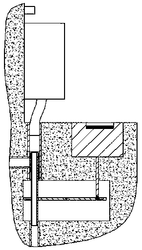 Improved organic fertilizer collecting device