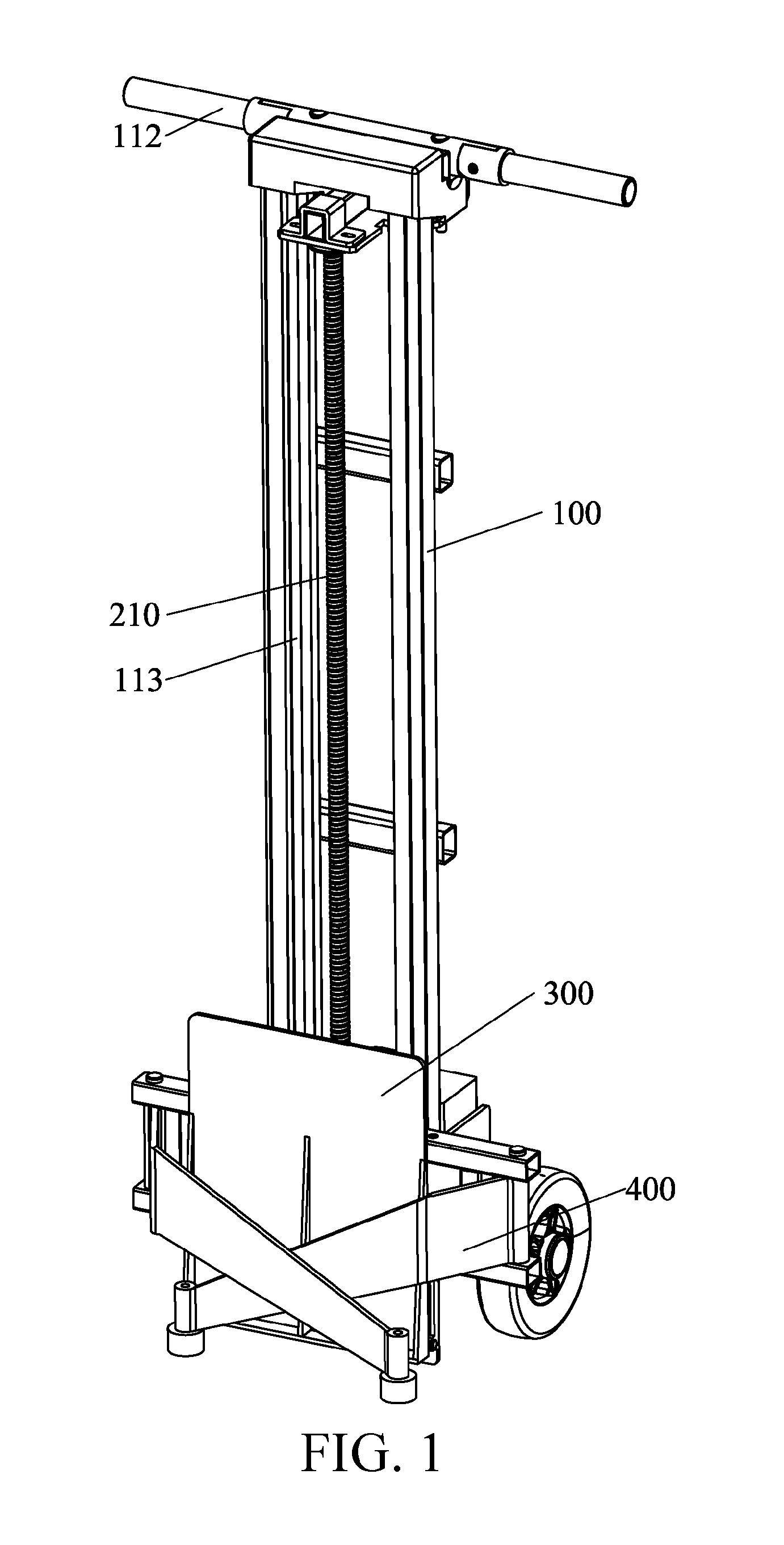 Lifting trolley