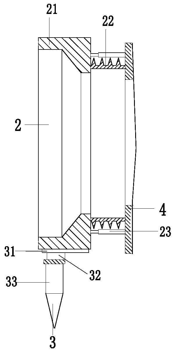 Emergency sewage treatment pipeline with double heads capable of being disassembled