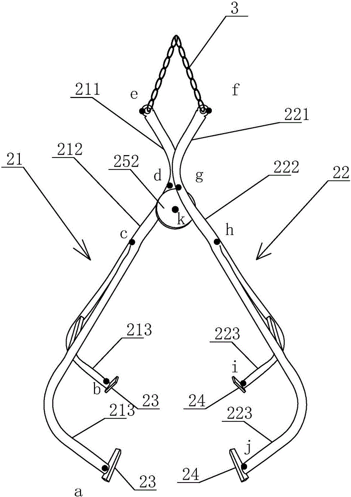 Giant tire grabbing and transferring method and giant tire maintenance claw