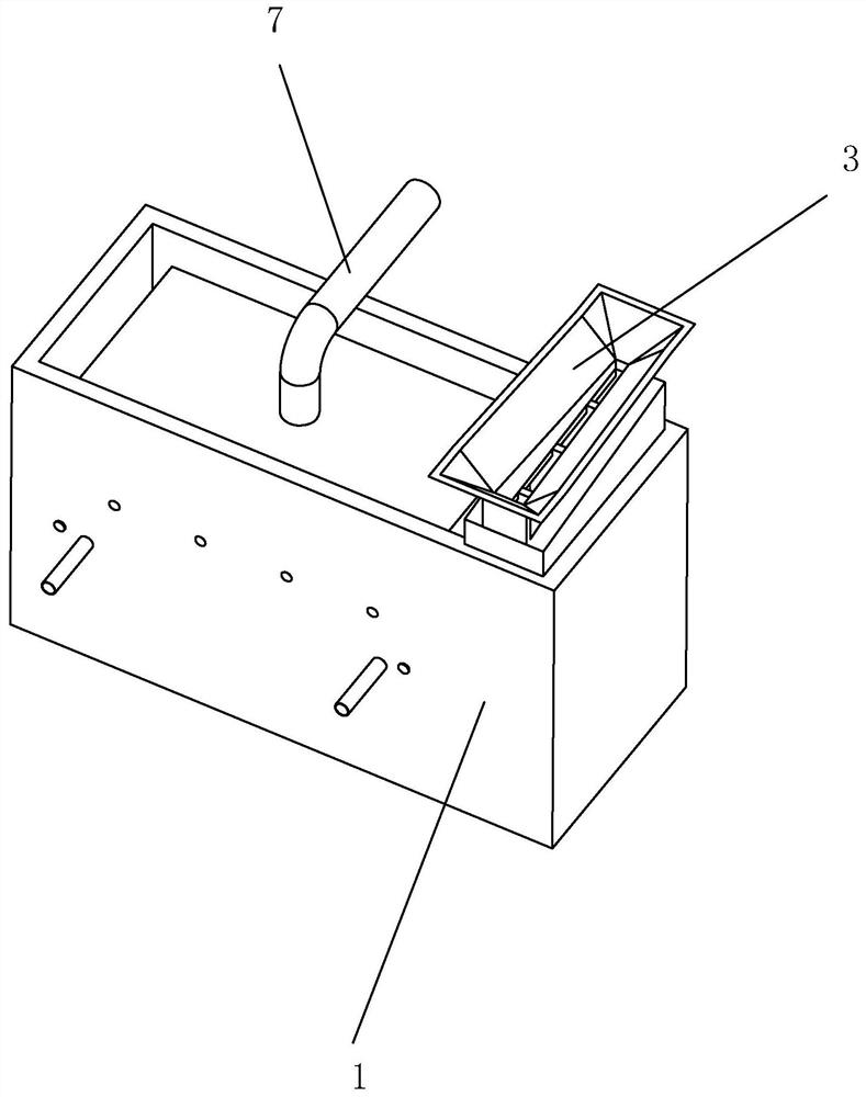 A kind of efficient cleaning device for oranges