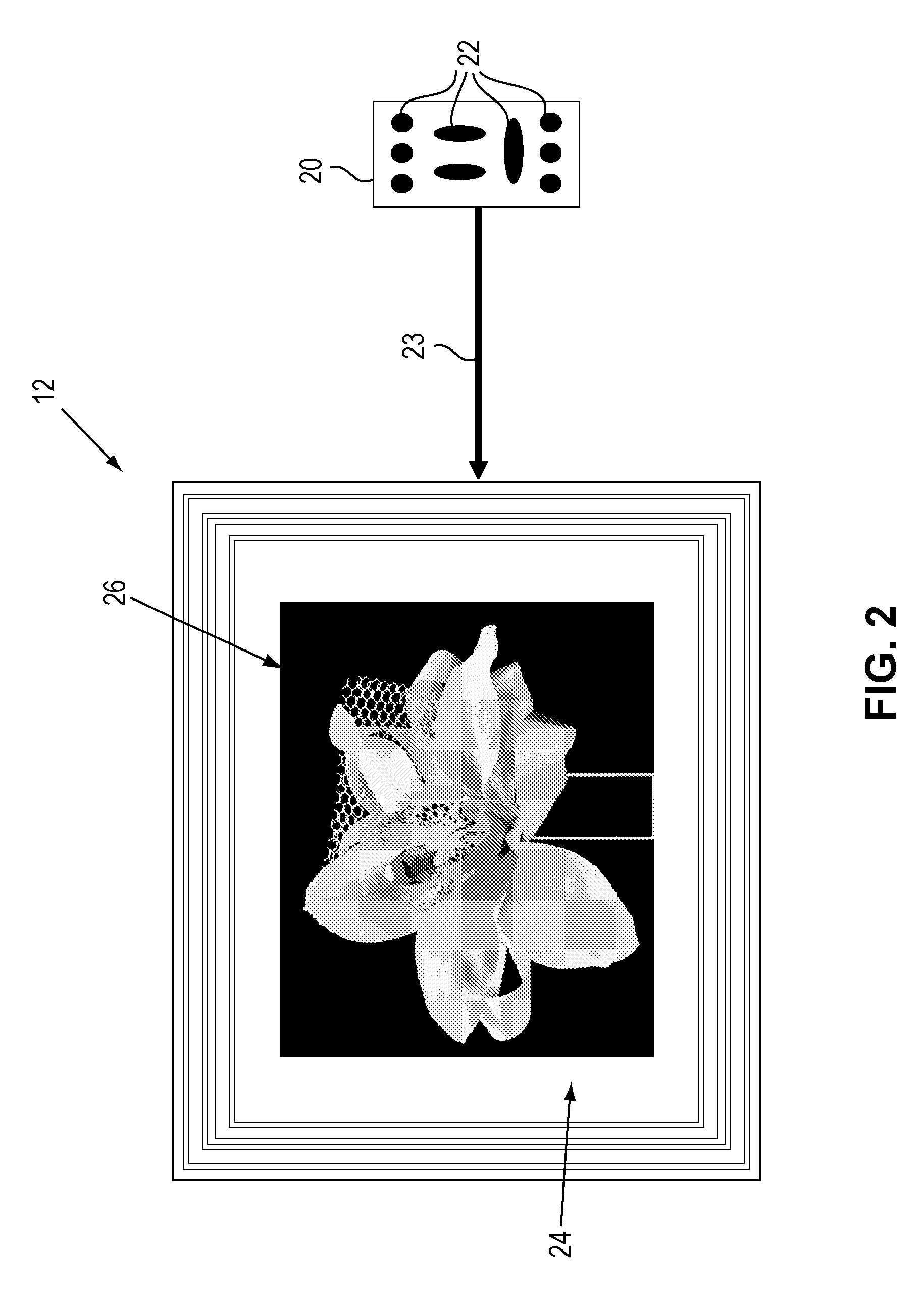 Digital picture frame device and system