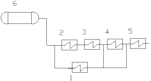 Equivalent enthalpy drop determination method for two-path mixed feeding low-pressure coal economizer