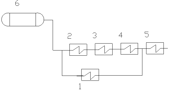 Equivalent enthalpy drop determination method for two-path mixed feeding low-pressure coal economizer