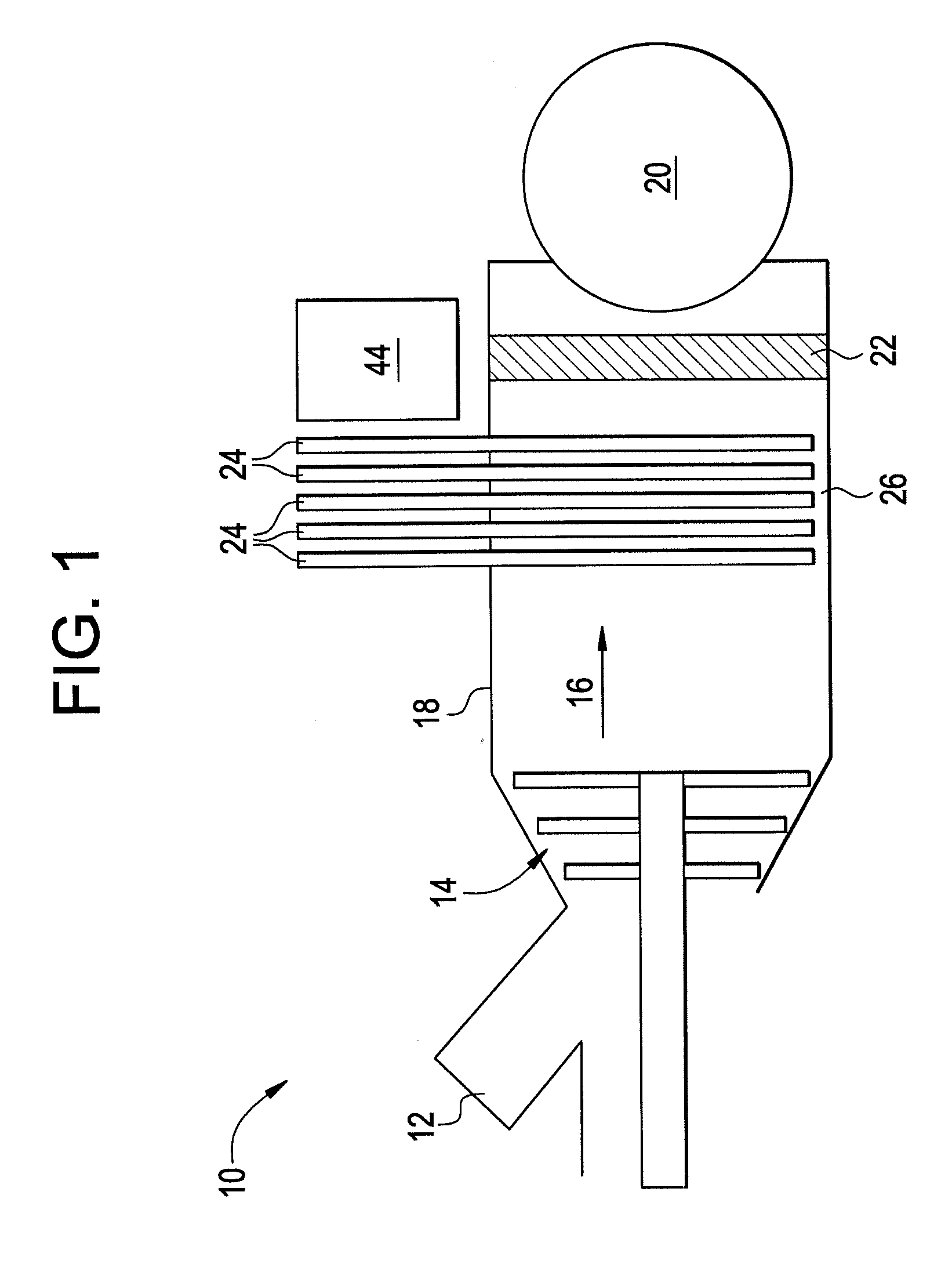 Heat pipe for removing thermal energy from exhaust gas