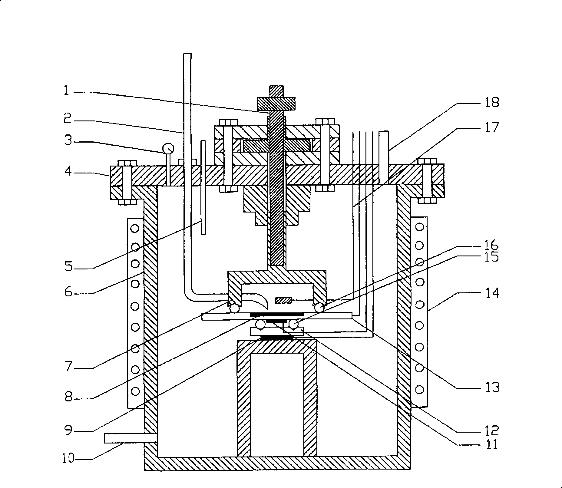Device for measuring corrosion products film dynamic performance