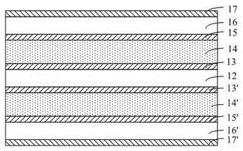 A flat double-layer power signal transmission cable and its forming method